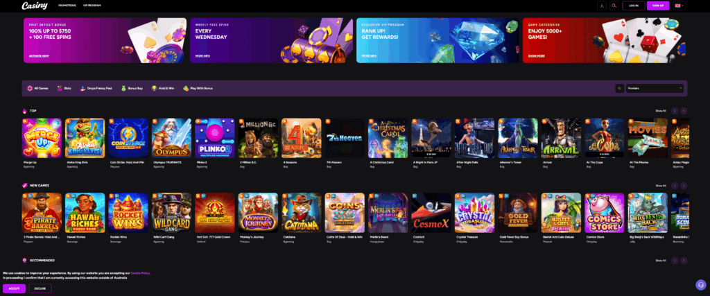 Casiny Casino Review - An In-Depth Look at Features and Offerings Casiny Casino Review - An In-Depth Look at Features and Offerings